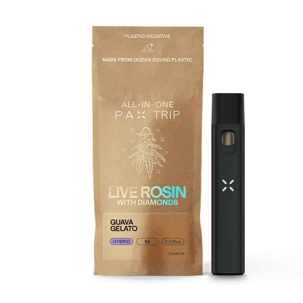 Guava Gelato PAX Trip Live Rosin Disposable 1g - PAX