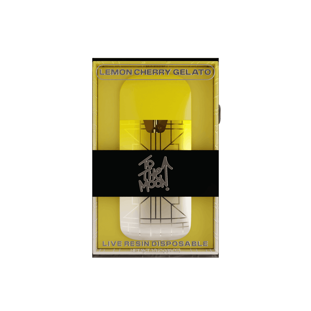 Lemon Cherry Gelato - Live Resin Disposable - 1G - To The Moon | Treehouse Cannabis
