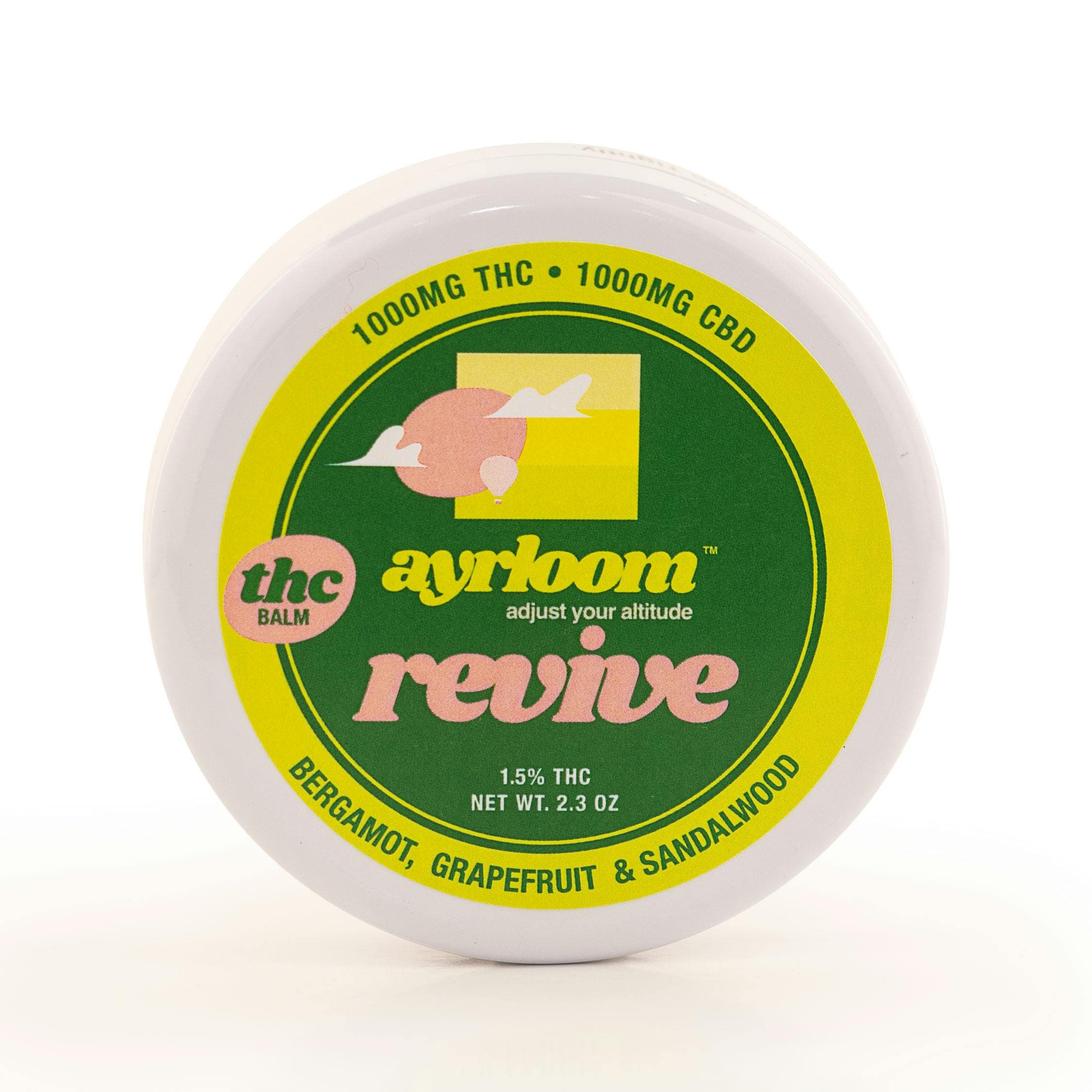 Ayrloom Revive 1:1 Topical 1000MG THC : 1000MG CBD - ayrloom