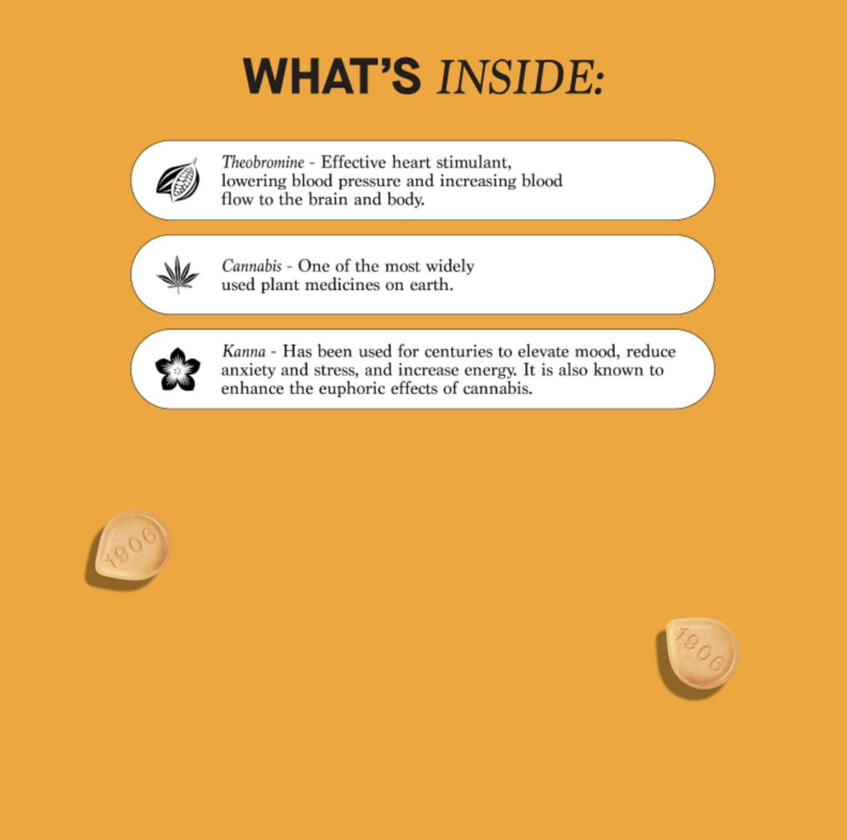 Bliss 2 Pack Tablets THC: 10mg, CBD: 10mg - (1906)