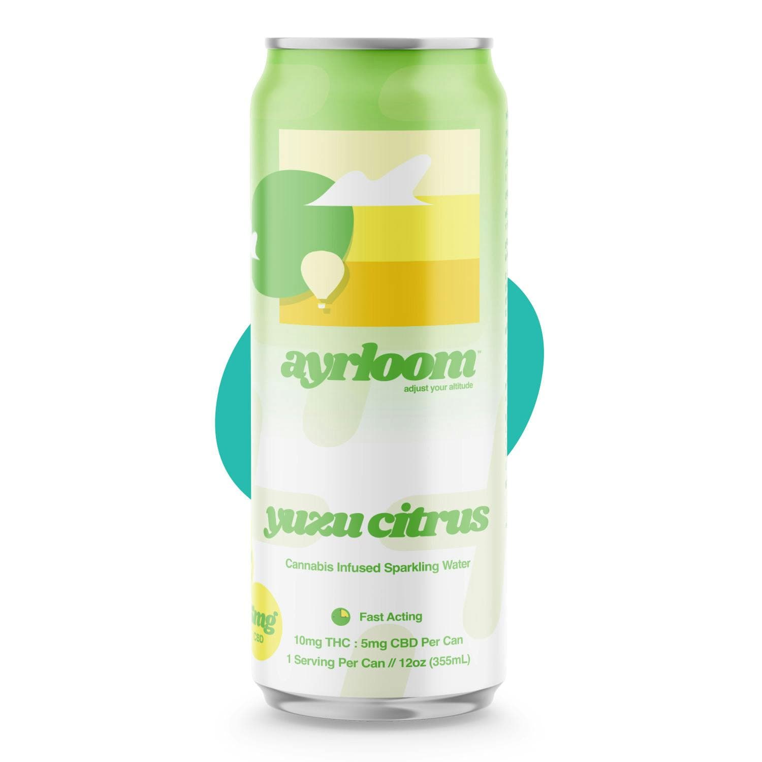 product image for Ayrloom Yuzu Citrus 2:1 10MG THC : 5MG CBD