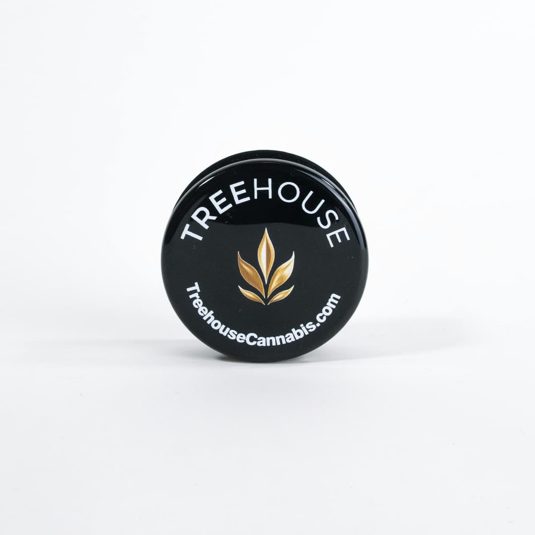 Treehouse Plastic Grinder 2'w x 1'h - Treehouse Cannabis | Treehouse Cannabis