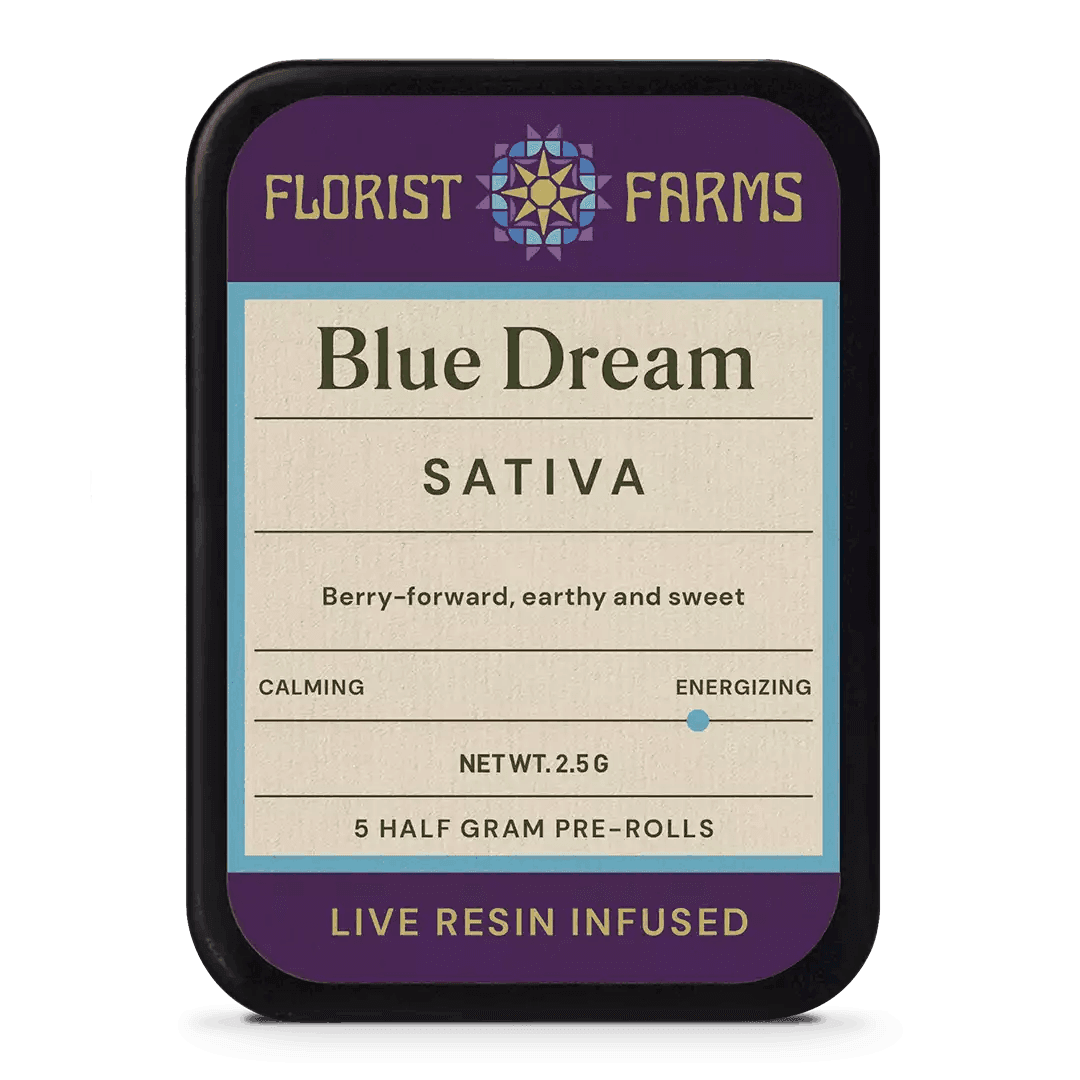 product image for Blue Dream 5 Pack infused Pre-Rolls 2.5G