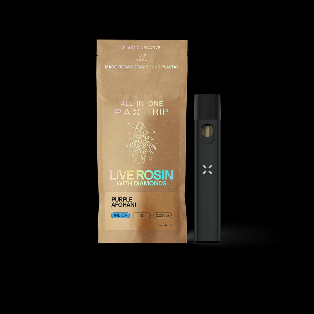 Live Rosin with Diamonds • Northern Lights 1g • AIO - PAX | Treehouse Cannabis