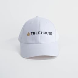 Treehouse Dad Hat • White