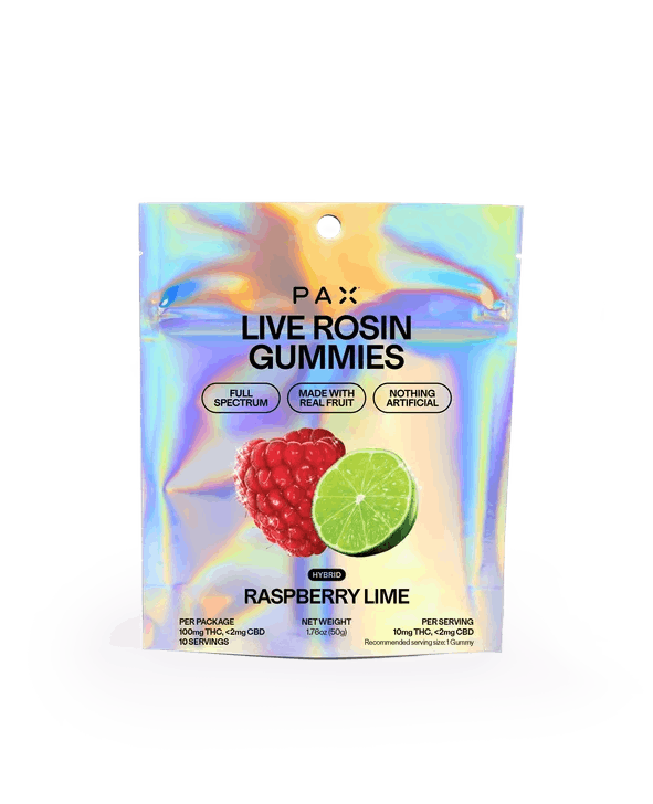 product image for Wild Strawberry Live Rosin Gummies 10 pack 100mg