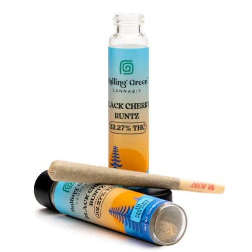Black Cherry Runtz • Pre-roll • 1G - Rolling Green | Treehouse Cannabis