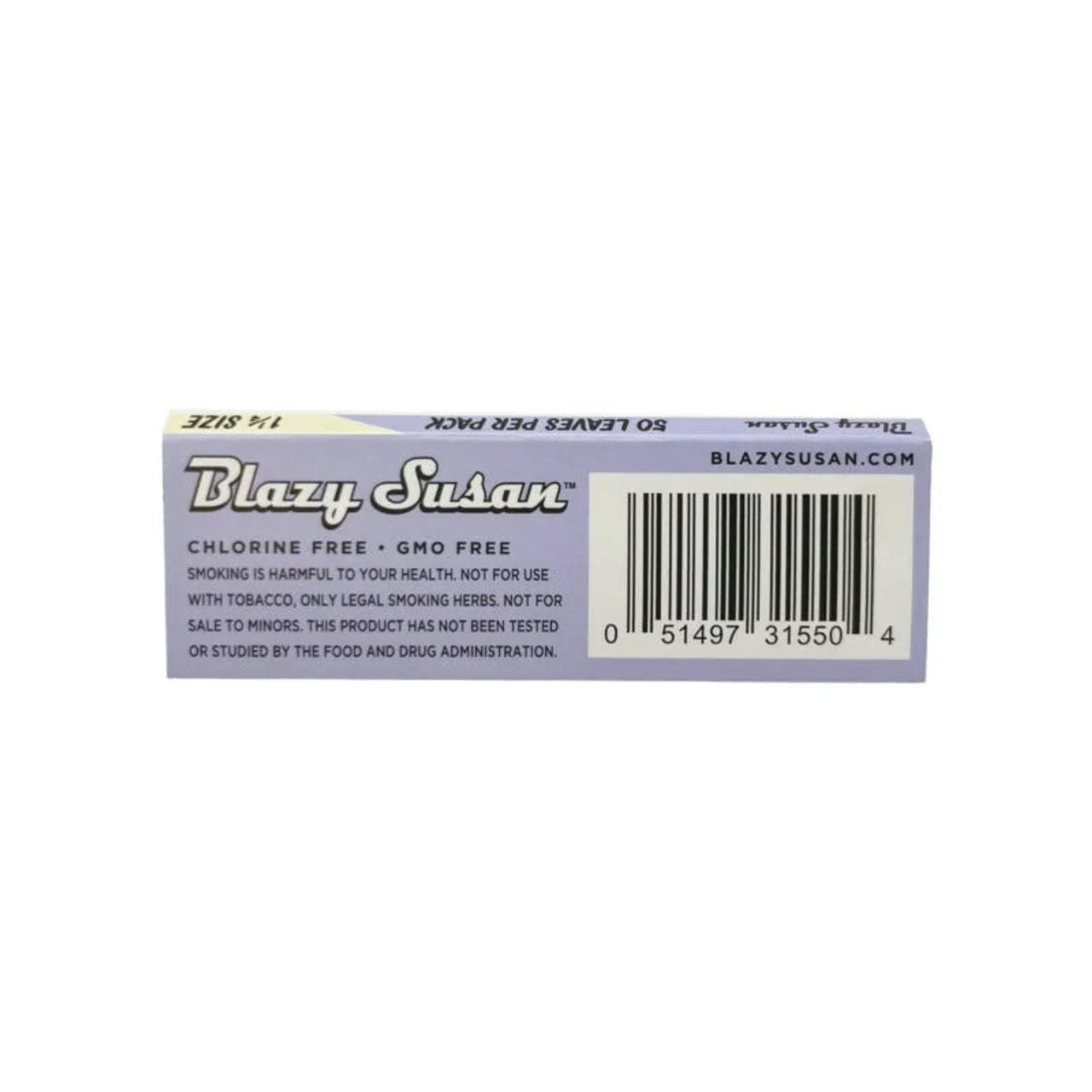 Purple rolling Papers 1 1/4 50ct - Blazy Susan