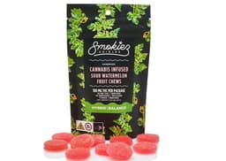 Sour Watermelon | 10 Pack | Gummies | THC: 100mg