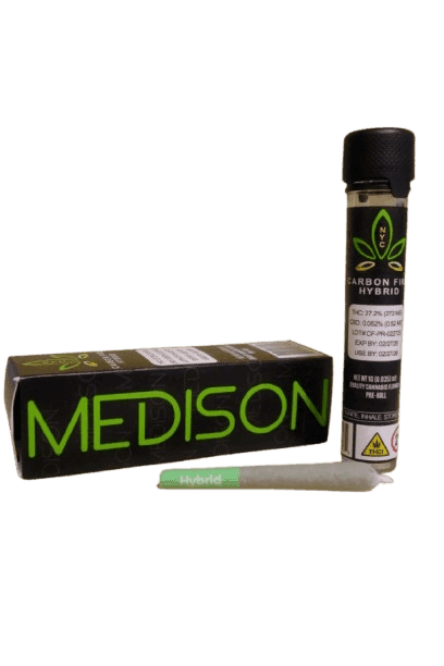 Carbon Fire • Pre Roll • 1G - Medison NYC | Treehouse Cannabis
