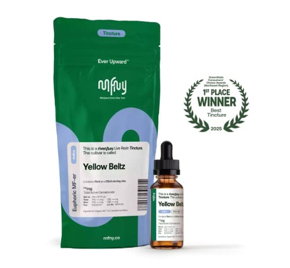 Yellow Beltz Live Resin Tincture 15ml - MFNY