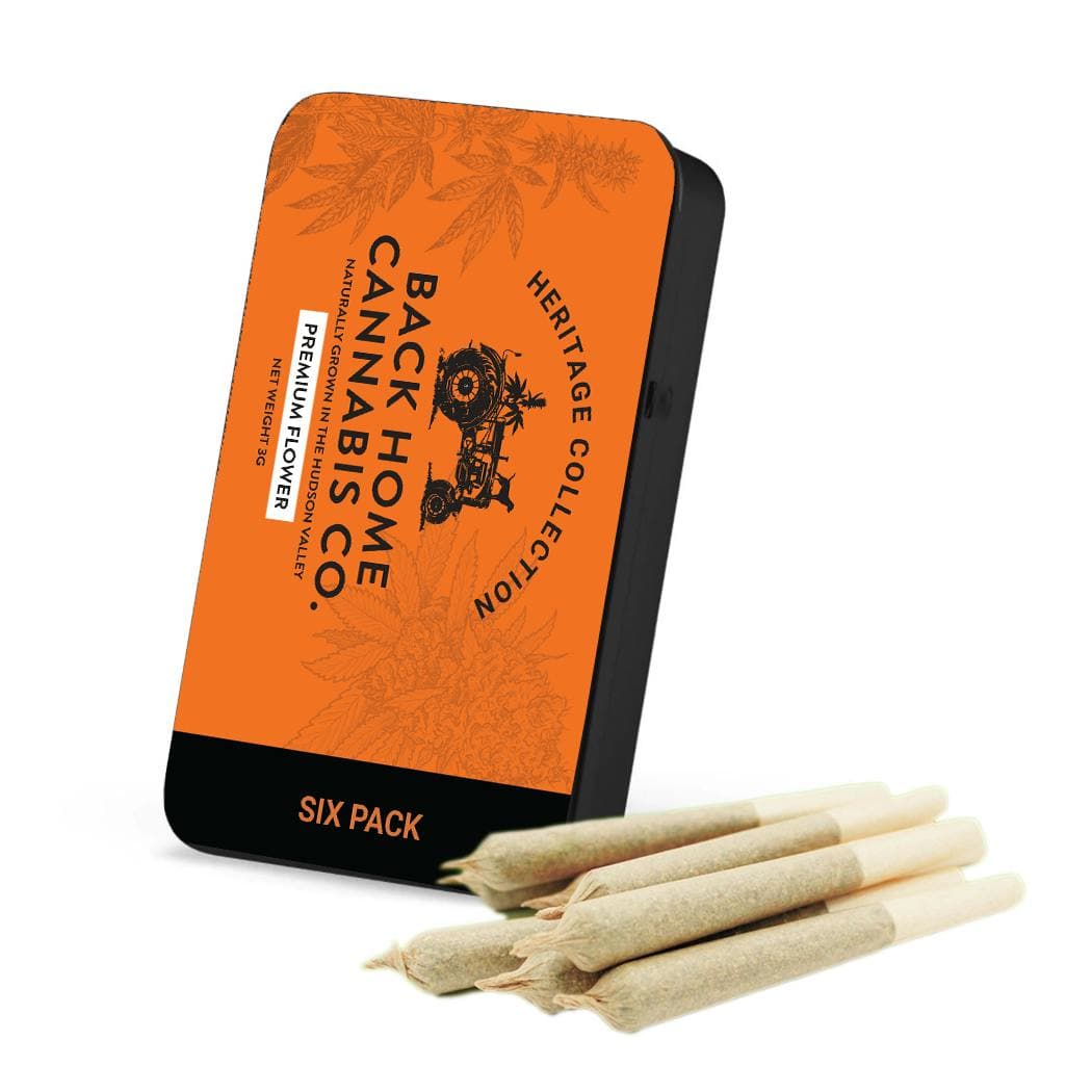 Acapulco Gold • 6 Pack Pre-Rolls • 3G - Back Home Cannabis Co. | Treehouse Cannabis