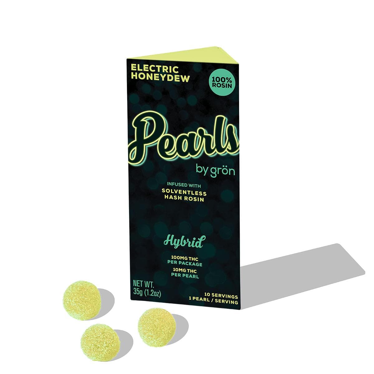 product image for Electric Honeydew Pearls Rosin - THC - Hybrid