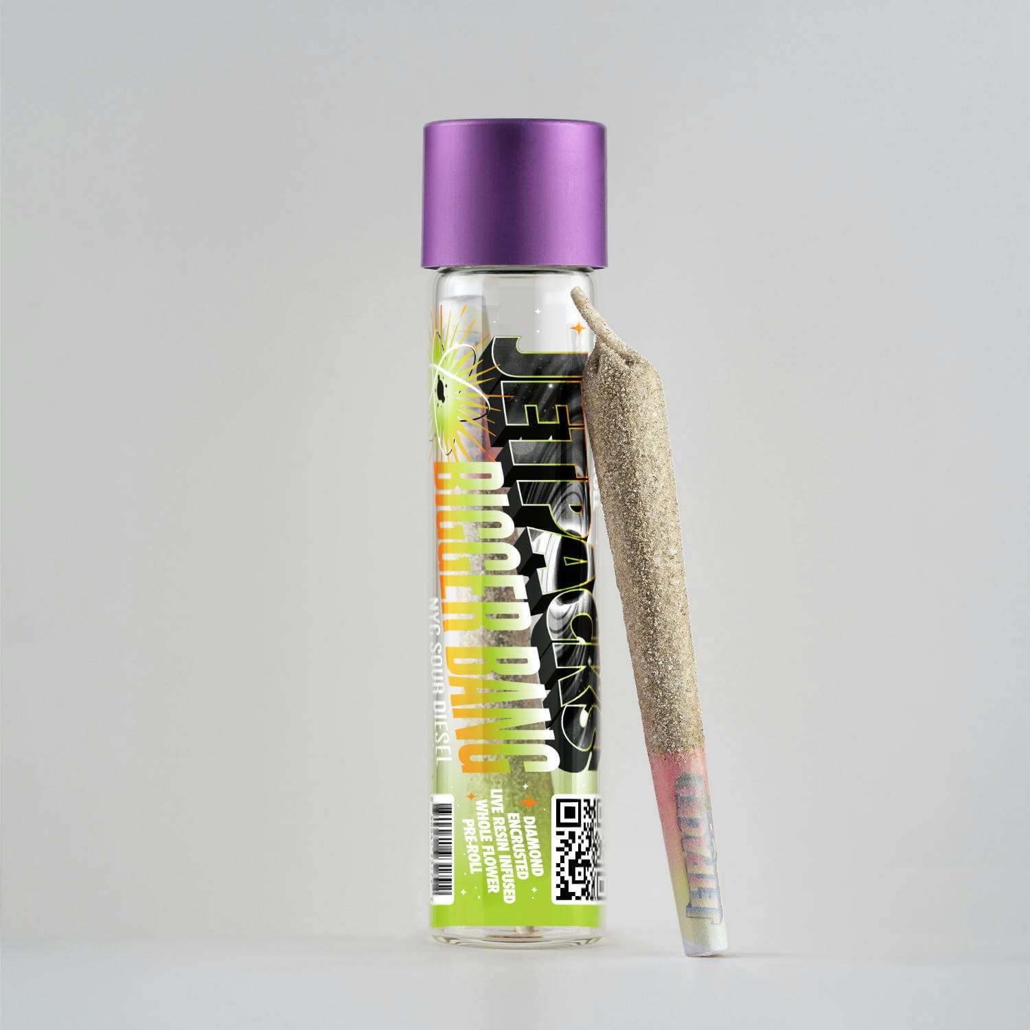 product image for NYC Sour Diesel Bigger Bang Infused Pre-Roll 1g