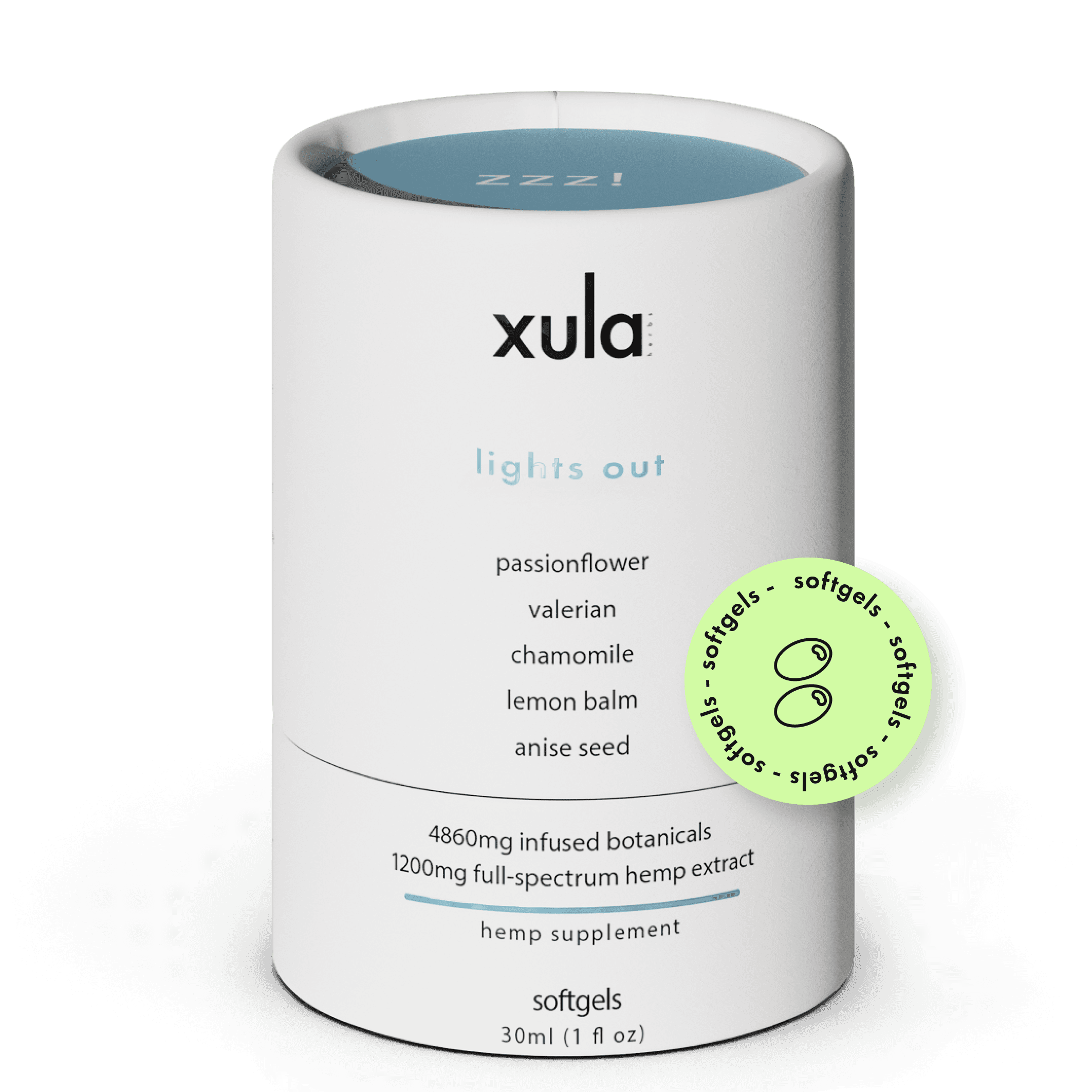 product image for Lights Out (ZZZ) 990mg CBD 210mg CBN 120 Softgel Tablets
