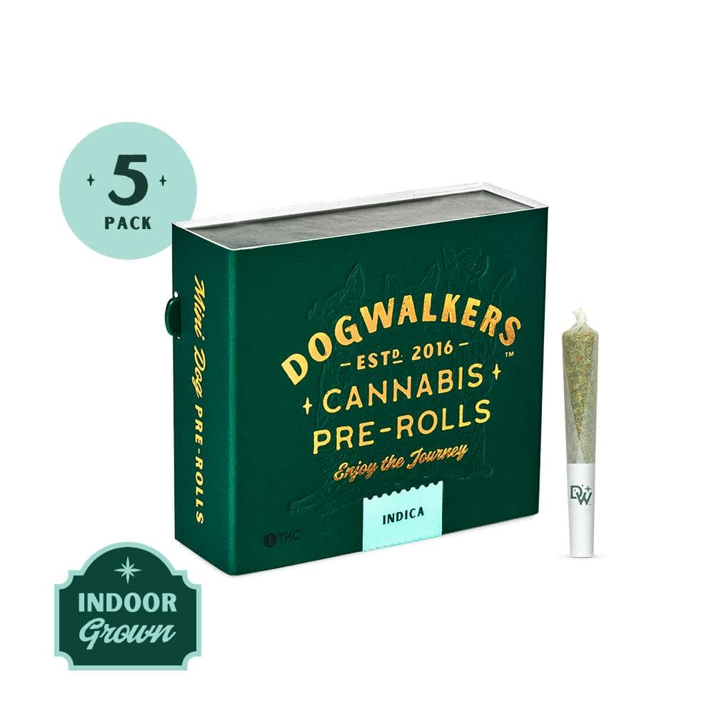 GMO • Pre-Rolls • 5 Pack • 1.75g - Dogwalkers | Treehouse Cannabis