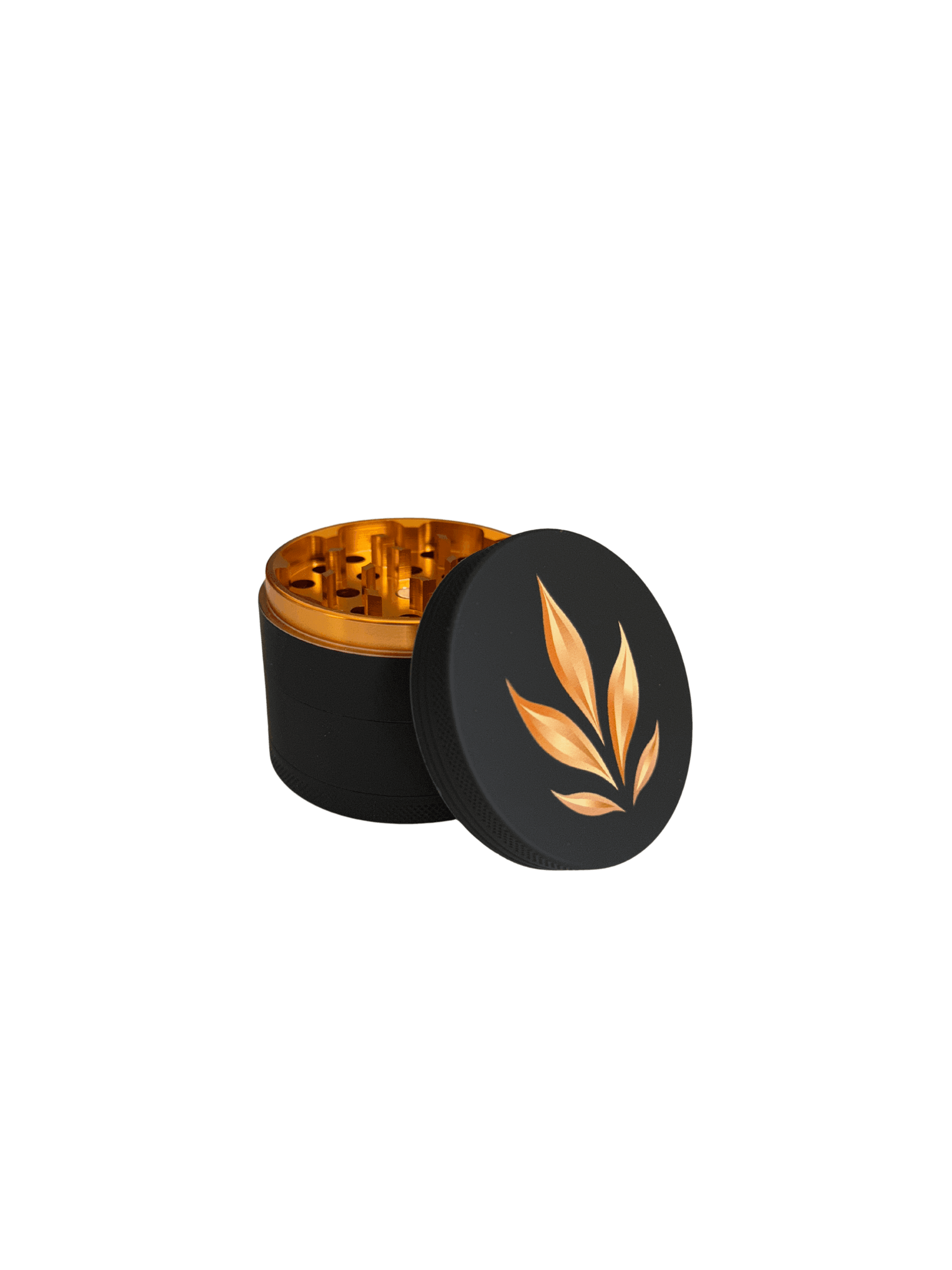 product image for Treehouse "Leaf" Metal Grinder Large 2"H X 2.5W