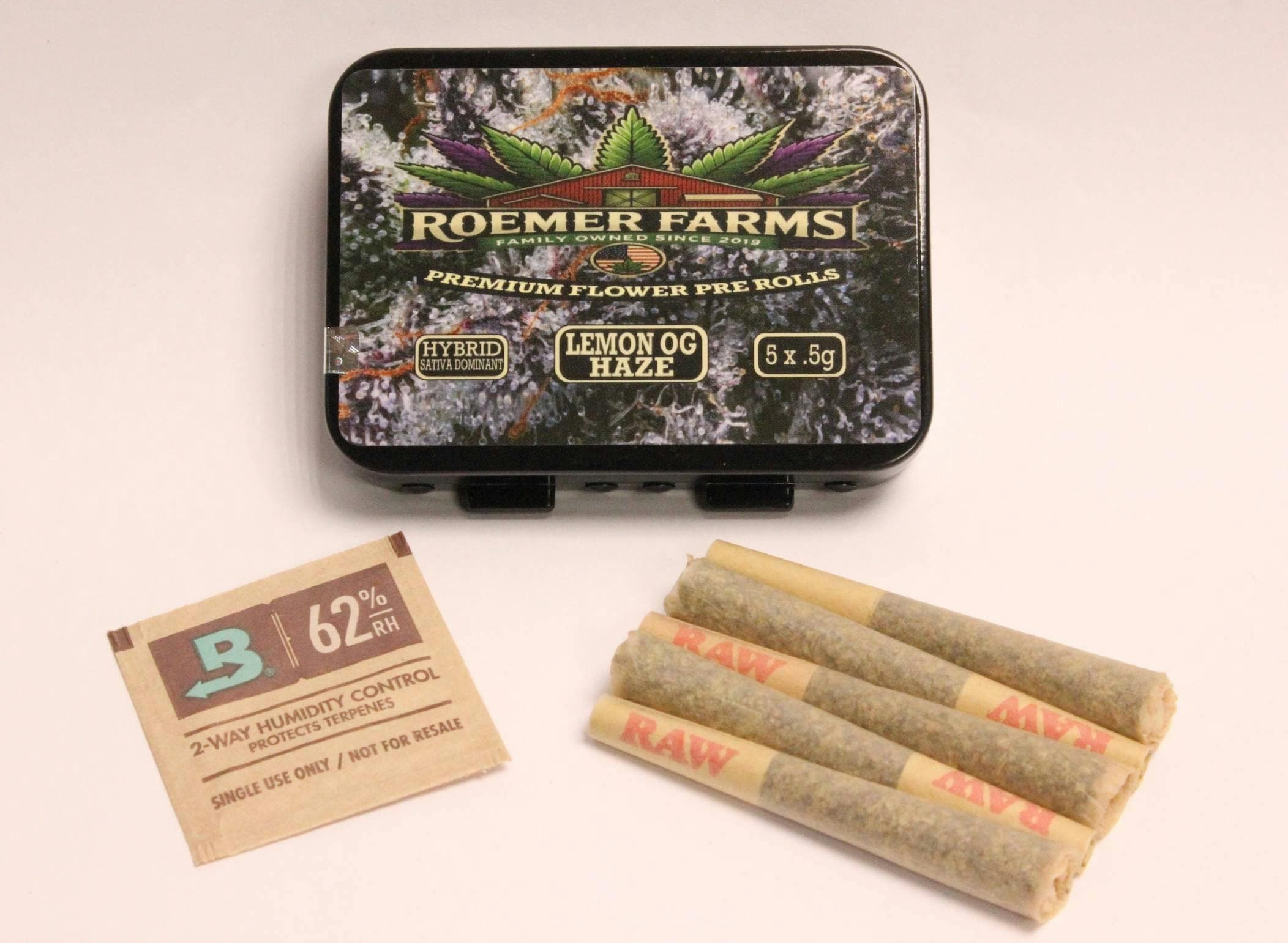 product image for Lemon OG Haze 5pk Pre-rolls 2.5g