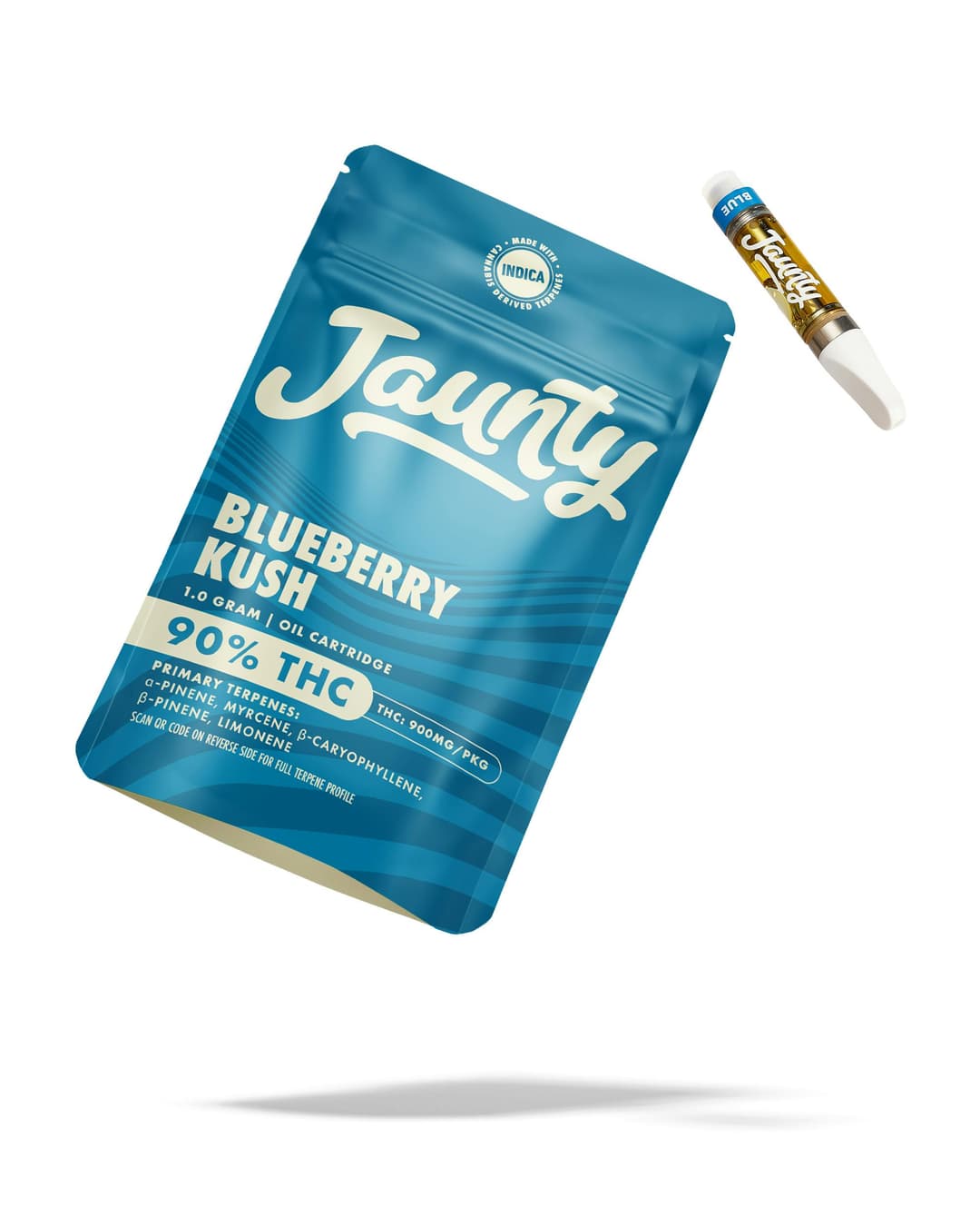 Blueberry Kush • Cartridge • 1G - Jaunty | Treehouse Cannabis