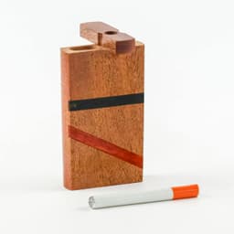 4" Raindow Color Insert wood Dugout with 1 Hitter