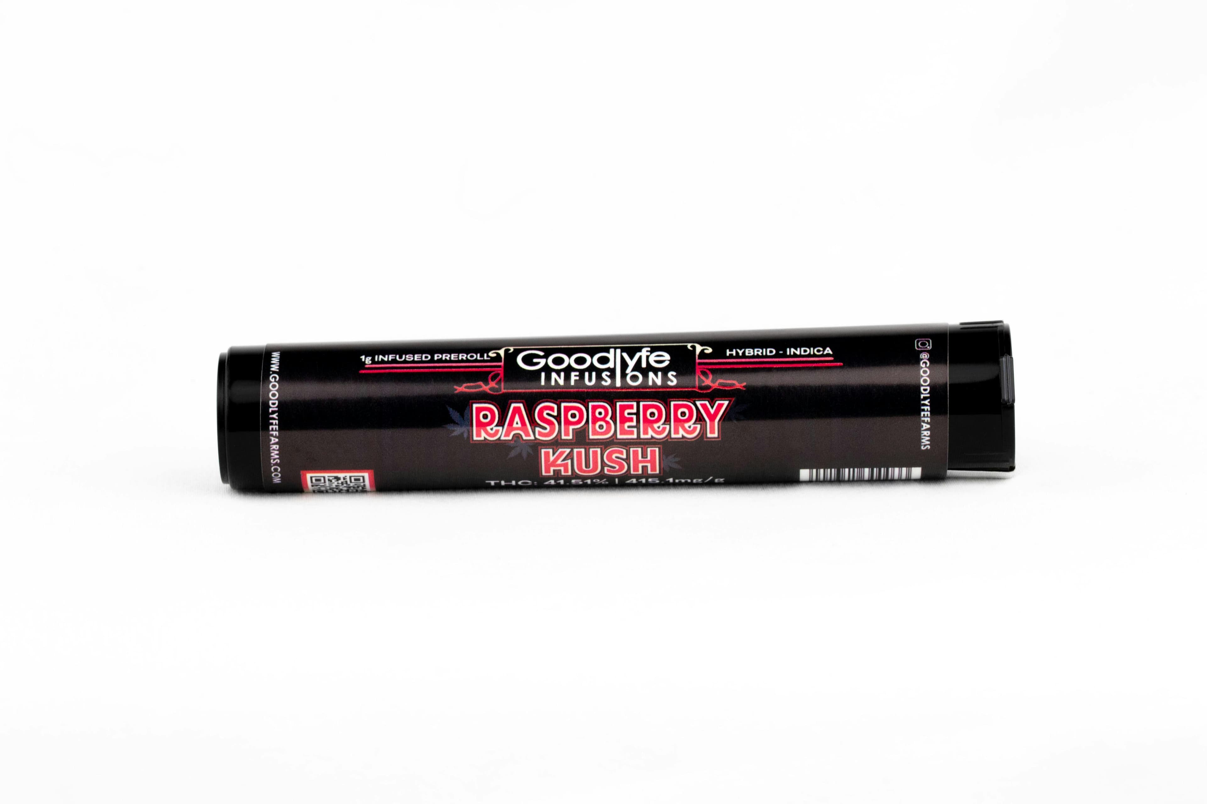 product image for Raspberry Kush Infused Pre-roll 1g