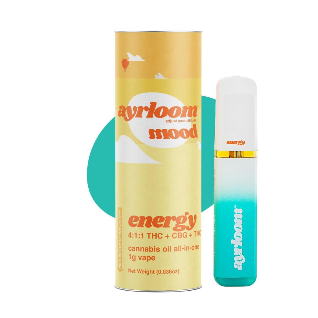 Energy • Mood THC:THCV:CBG • Disposable • 1G - ayrloom | Treehouse Cannabis