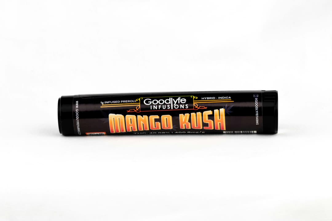Mango Kush • Infused Pre-roll • 1g - Goodlyfe | Treehouse Cannabis