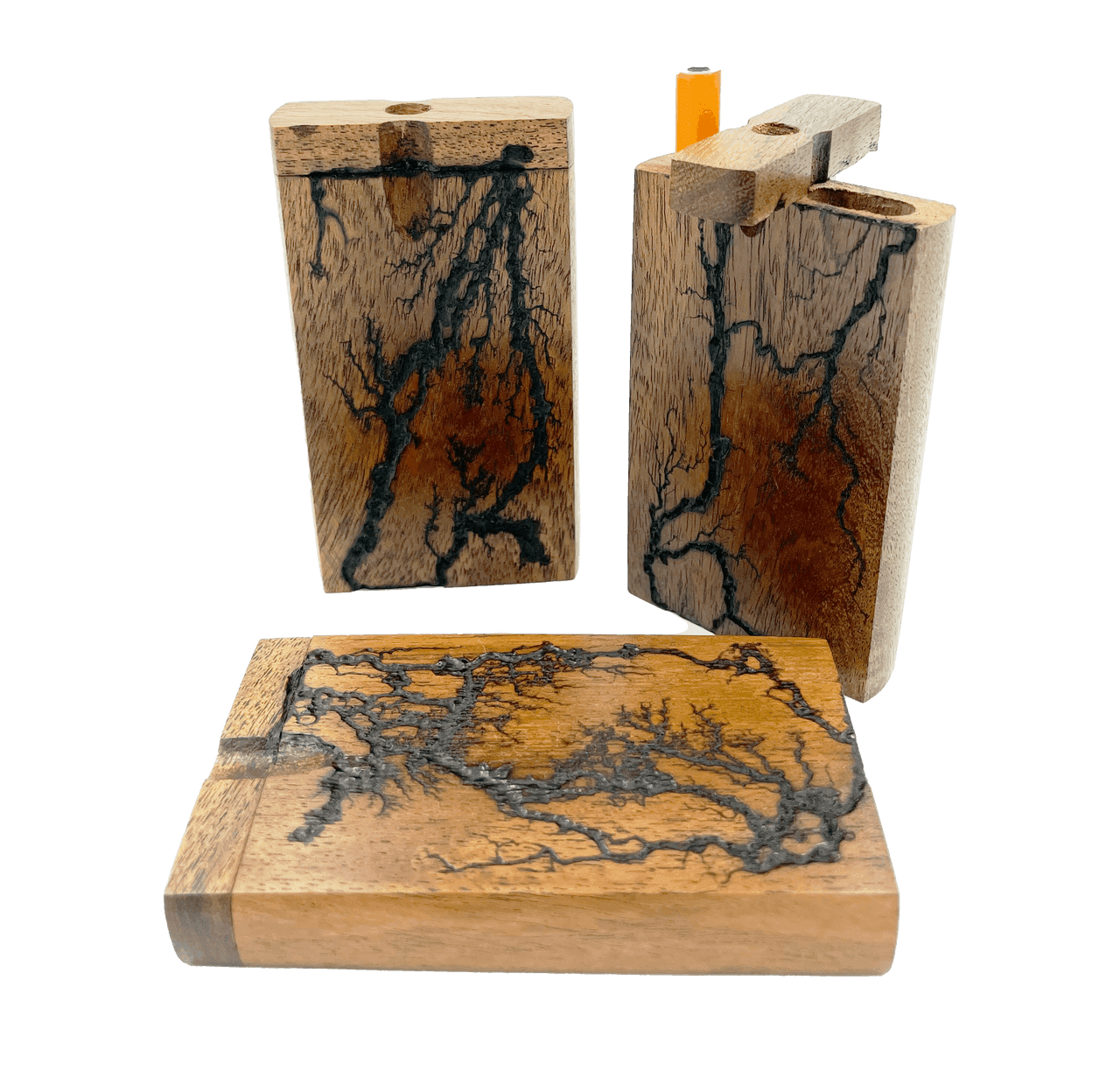 product image for 4" Rustic Wood Dugouts with 1 Hitter