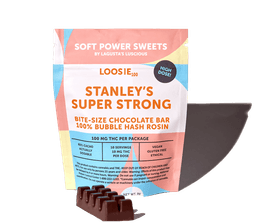 Loosie Stanley's Super Strong Bubble hash chocolate Bar | 100mg