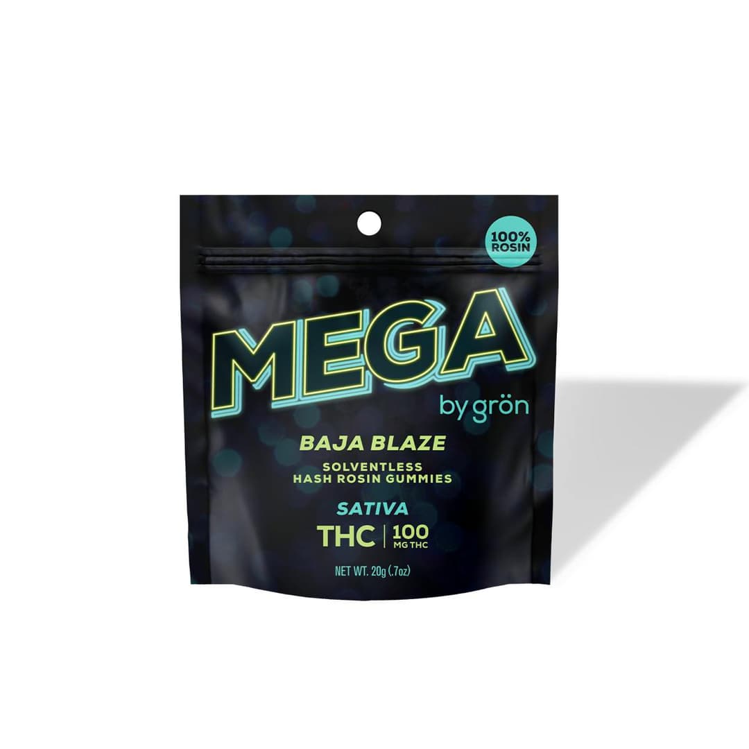 Baja Blaze MEGA Rosin - THC - Sativa - Grön | Treehouse Cannabis