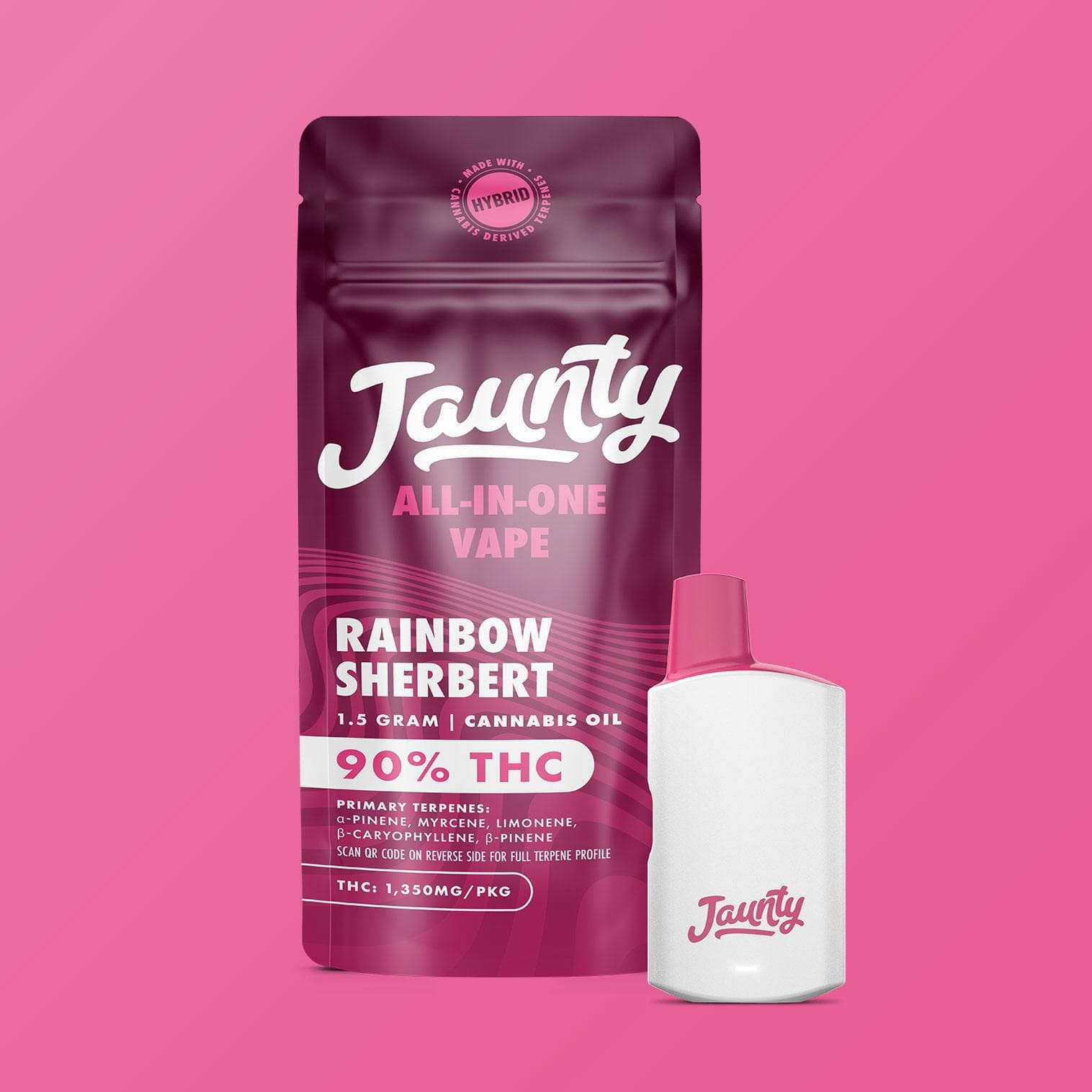 product image for Rainbow Sherbert Disposable/Palm 1.5G