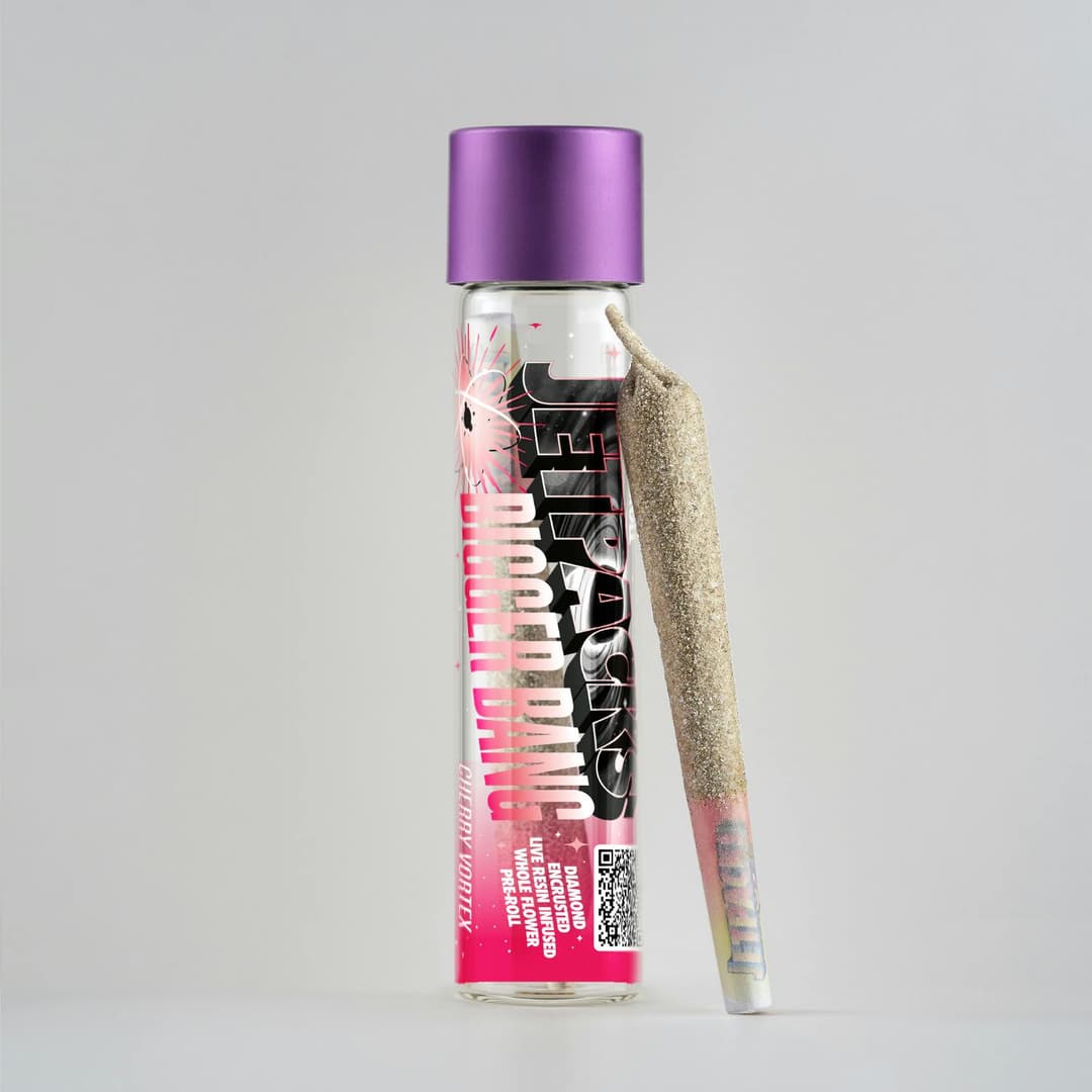 Cherry Vortex Bigger Bang • Infused Pre-Roll • 1G - Jetpacks | Treehouse Cannabis