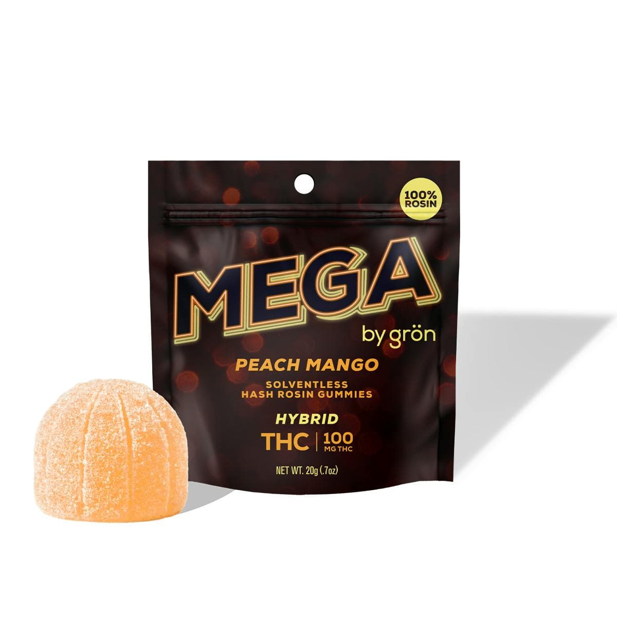 product image for Peach Mango MEGA Rosin - THC - Hybrid